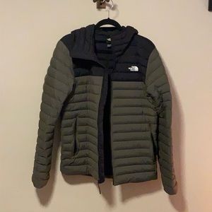 Black and Green Northface Jacket.